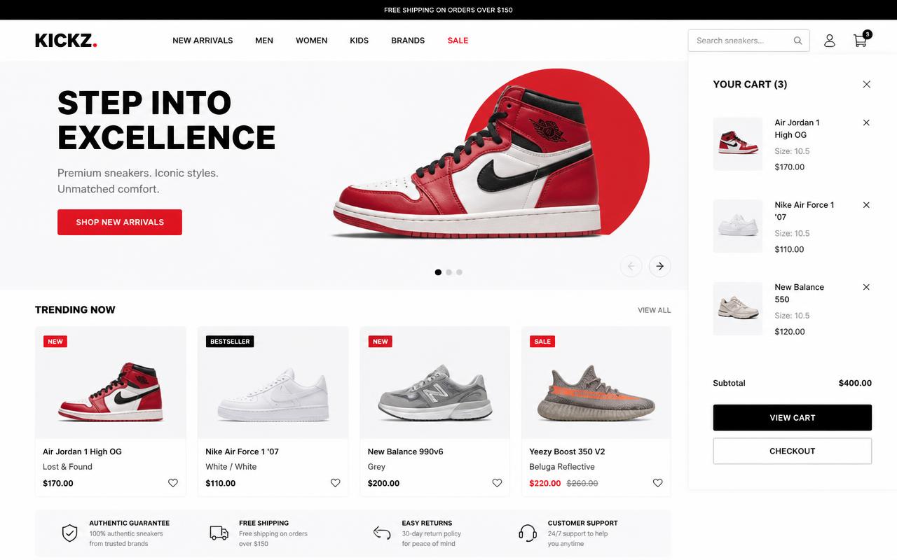 E-commerce website built by Lawtegic Solutions